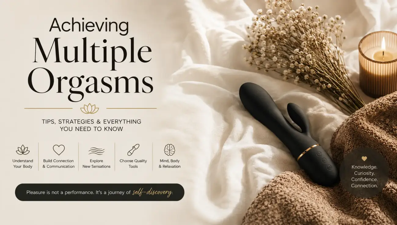 Multiple Orgasms Explained – EROSSA Journal Woman resting calmly in soft natural light, illustrating relaxation and body awareness in a guide to multiple orgasms