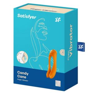 Satisfyer Candy Cane — Finger Vibrator, Waterproof — Clitoral Stimulators — view 2