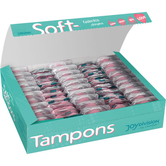 Joydivision Soft-Tampons Original Mini — Tampons, 50 Pack — Wellness