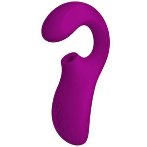 LELO Enigma — Rabbit Vibrator, Sonic, Purple — Air Pulse Vibrators — view 4