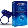 Control Pleasure Vibes — Vibrating Cock Ring, Silicone — Cock Rings