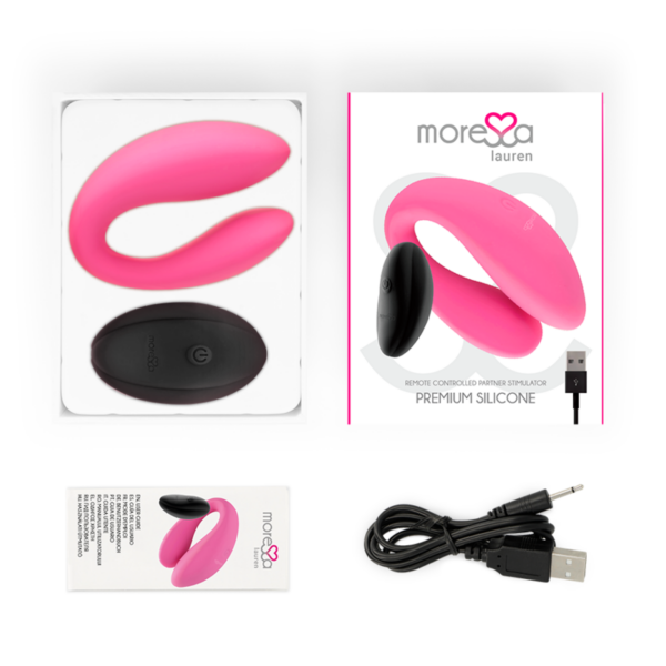 Moressa Lauren — Couples Vibrator, Remote Control — Clitoral Stimulators — view 6