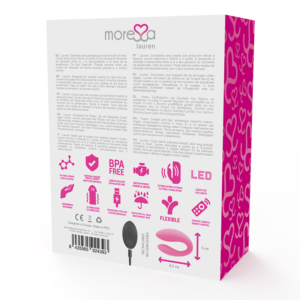 Moressa Lauren — Couples Vibrator, Remote Control — Clitoral Stimulators — view 2