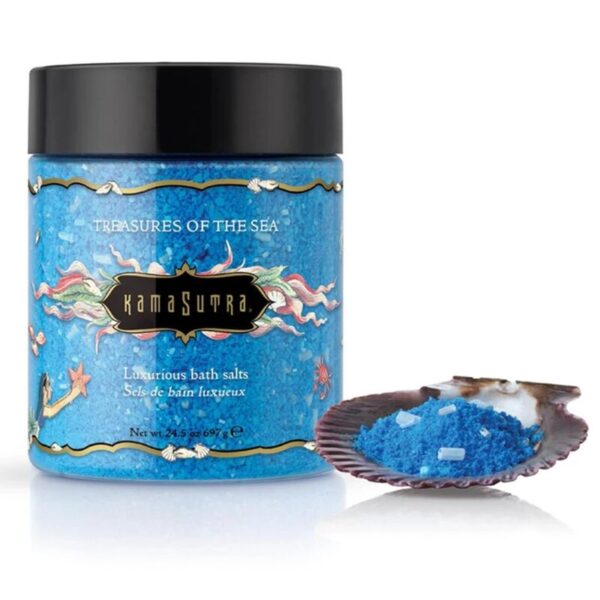 Kamasutra Treasures of the Sea — Bath Salts, 697 g, Ocean Scent — Bath & Body