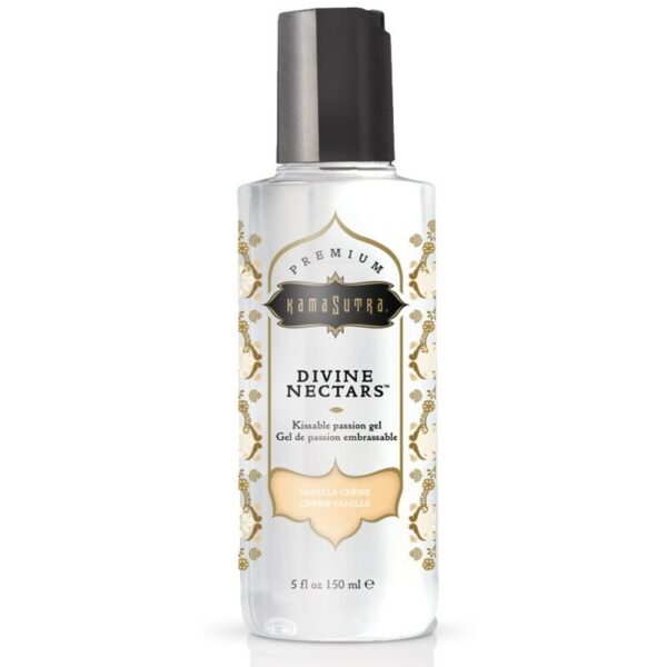 Kamasutra Divine Nectars — Edible Lube, 150 ml, Vanilla — Flavored Lubricants