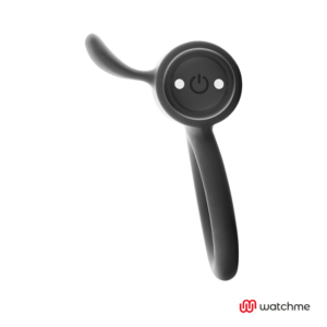Black & Silver Cameron — Vibrating Cock Ring, Remote Control — Cock Rings — view 4