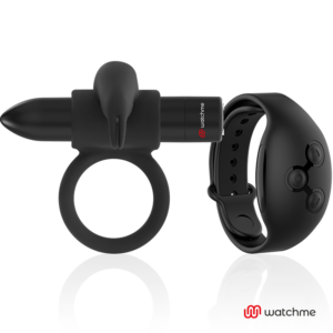 Black & Silver Burton — Vibrating Cock Ring, Remote Control — Cock Rings — view 2