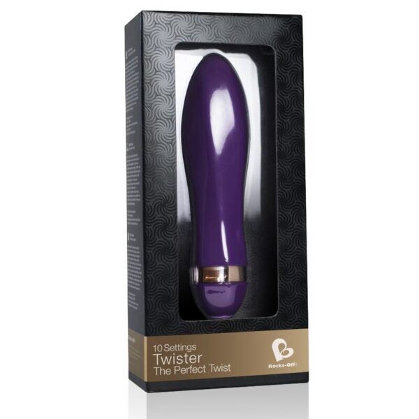 Rocks-Off Twister — Vibrator, Waterproof — Bullet Vibrators — view 4