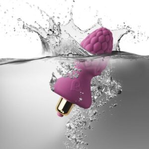 Rocks-Off Assberries Raspberry — Anal Vibrator, Waterproof — view 3