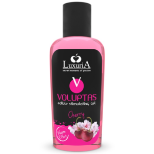 Intimateline Luxuria Voluptas — Massage Gel, 100 ml, Cherry — Edible Massage Oils