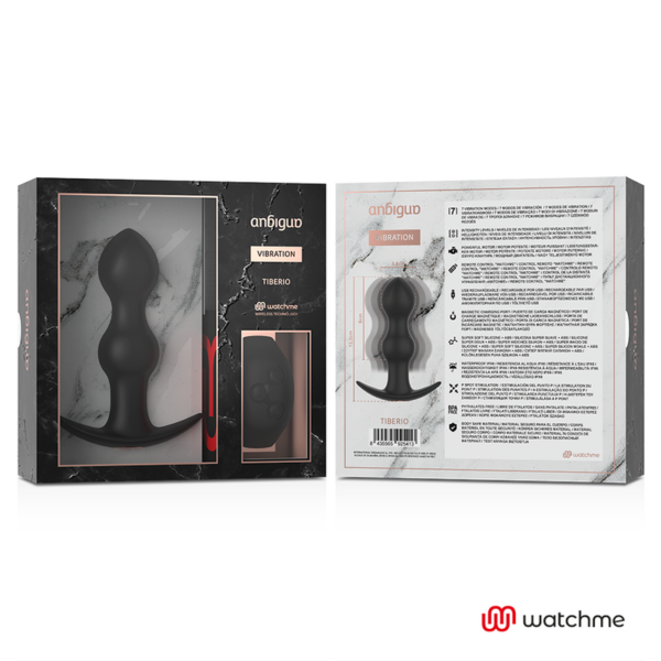 Anbiguo Tiberio — Vibrating Butt Plug, Remote Control — Anal — view 3