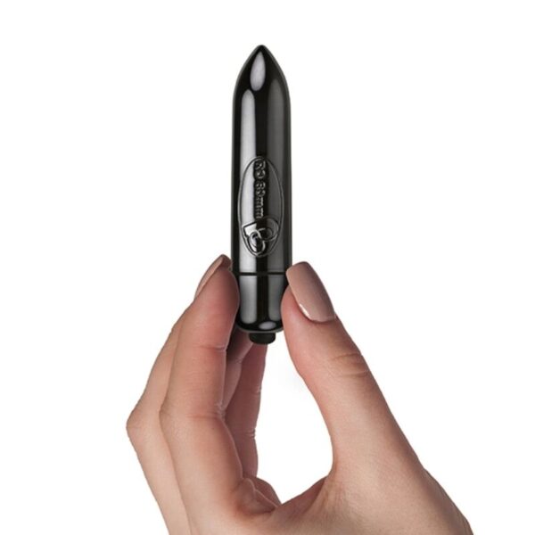 Rocks-Off RO-80mm Midnight Metal — Bullet Vibrator, Waterproof — Bullet Vibrators — view 2