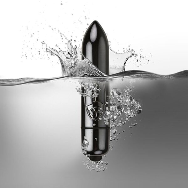 Rocks-Off RO-80mm Midnight Metal — Bullet Vibrator, Waterproof — Bullet Vibrators — view 3