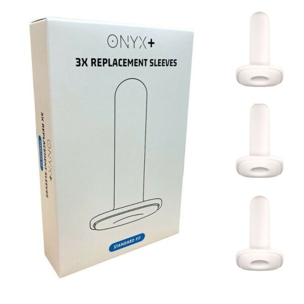Kiiroo Onyx+ — Replacement Sleeve, 3 Pack, Regular Fit — Batteries & Spare Parts — view 2