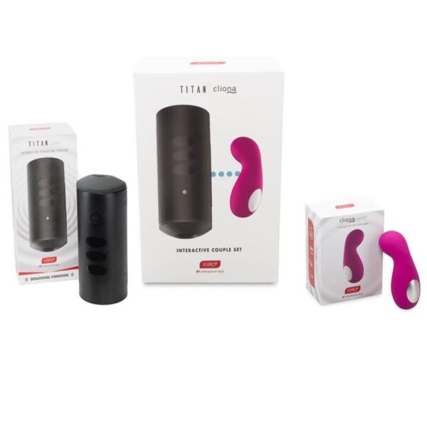 Kiiroo Titan and Cliona — Sex Toy Kit, Rechargeable, Lilac — Clitoral Vibrators — view 3