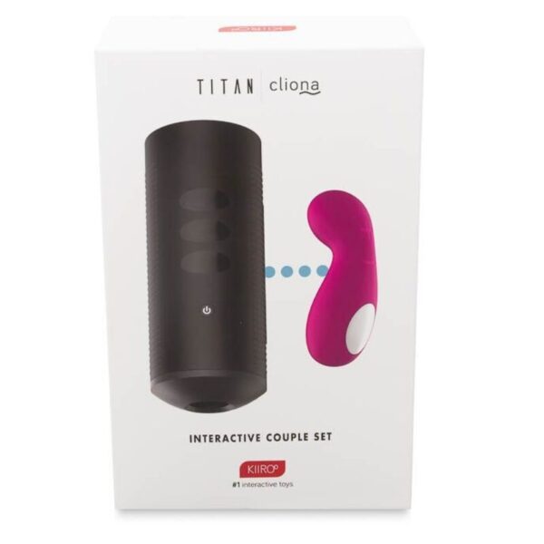Kiiroo Titan and Cliona — Sex Toy Kit, Rechargeable, Lilac — Clitoral Vibrators — view 6