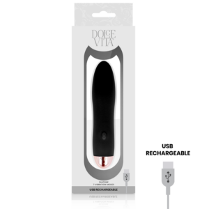 Dolce Vita Four — Vibrator, Rechargeable, Black — Classic Vibrators — view 2