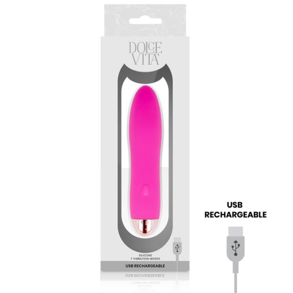 Dolce Vita Four — Vibrator, Rechargeable, Pink — Classic Vibrators — view 4