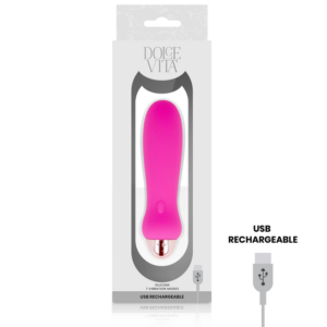 Dolce Vita Five — Vibrator, Rechargeable, Pink — Classic Vibrators — view 2