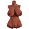 PDX Plus Perfect 10 Torso — Male Masturbator, Brown — Manual Strokers