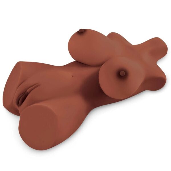PDX Plus Perfect 10 Torso — Male Masturbator, Brown — Manual Strokers — view 5