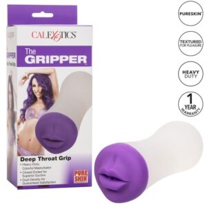 CalExotics Deep Throat Grip — Male Masturbator — Textured Strokers — view 3