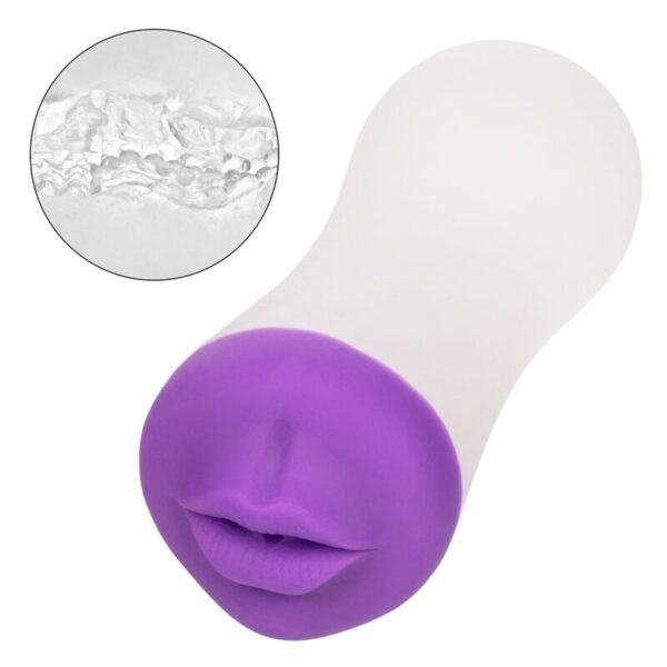 CalExotics Deep Throat Grip — Male Masturbator — Textured Strokers — view 5