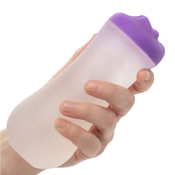 CalExotics Deep Throat Grip — Male Masturbator — Textured Strokers — view 8