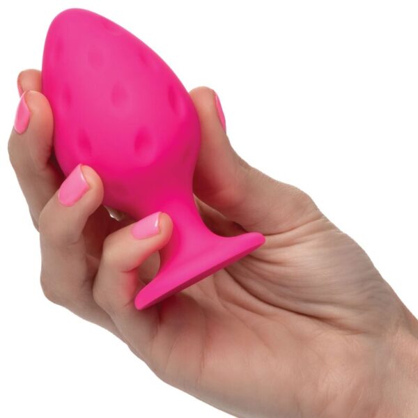 CalExotics Cheeky — Butt Plug, Silicone, Pink — Anal — view 7