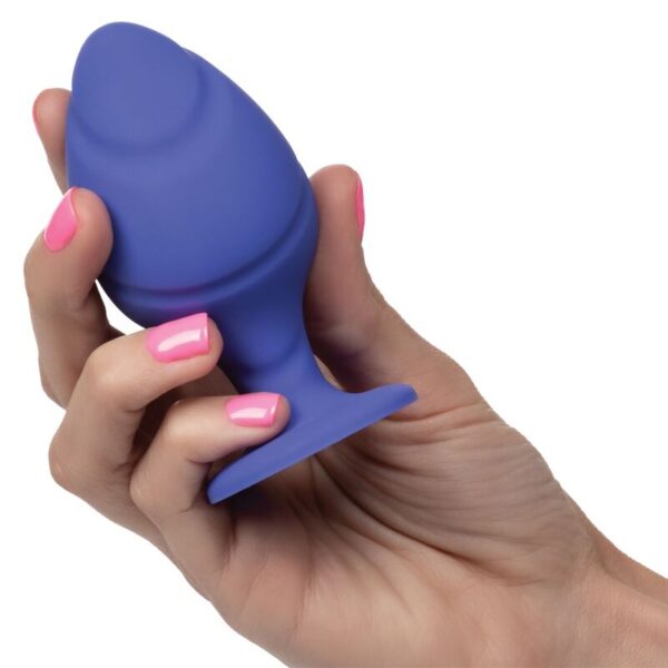 CalExotics Cheeky — Butt Plug, Silicone, Purple — Anal — view 3