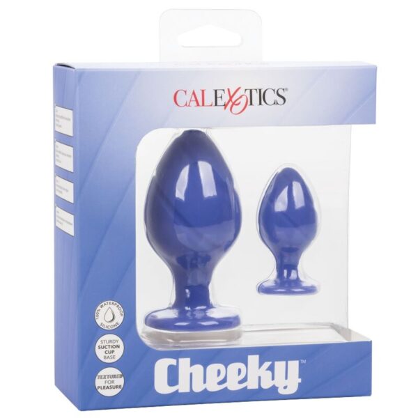 CalExotics Cheeky — Butt Plug, Silicone, Purple — Anal — view 9