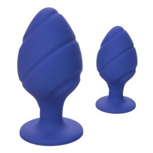 CalExotics Cheeky — Butt Plug, Silicone, Purple — Anal