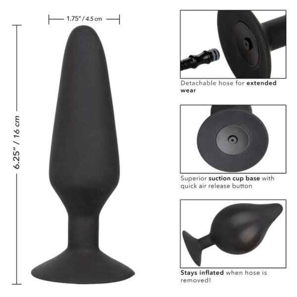 CalExotics XL — Inflatable Butt Plug, Suction Cup — Anal — view 5