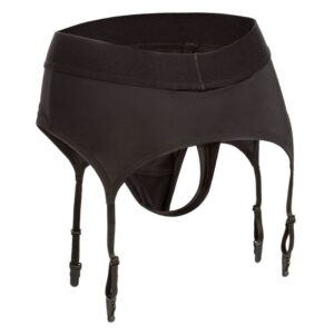 CalExotics Boundless Thong with Garter — Strap-On Harness, S/M — Strap-On Accessories