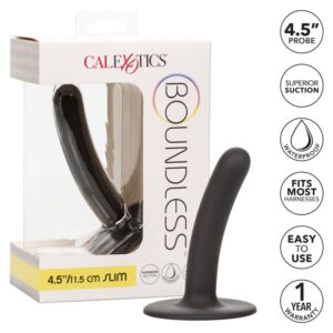 CalExotics Boundless Slim Probe — Dildo, Suction Cup, 11.5 cm — Anal Dildos — view 4