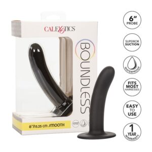 CalExotics Boundless — Strap-On Dildo, Suction Cup, 15.3 cm — Dildos — view 4