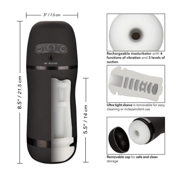 CalExotics Pulsar — Automatic Masturbator, Rechargeable — Automatic Masturbators — view 8