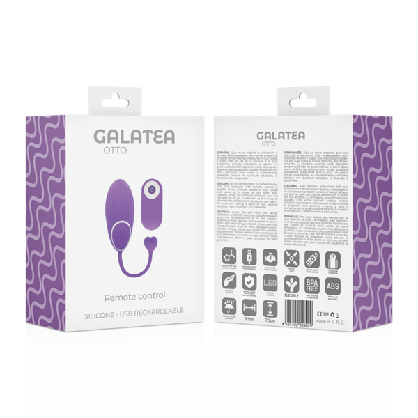 Galatea Otto Click and Play — Couples Vibrator, Remote Control — view 3