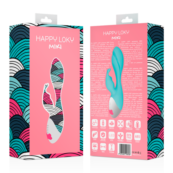 Happy Loky Miki — Rabbit Vibrator, Waterproof — Clitoral Stimulators — view 8