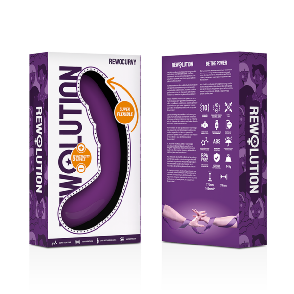 Rewolution Rewocurvy — G-Spot Vibrator, Rechargeable — Classic Vibrators — view 7