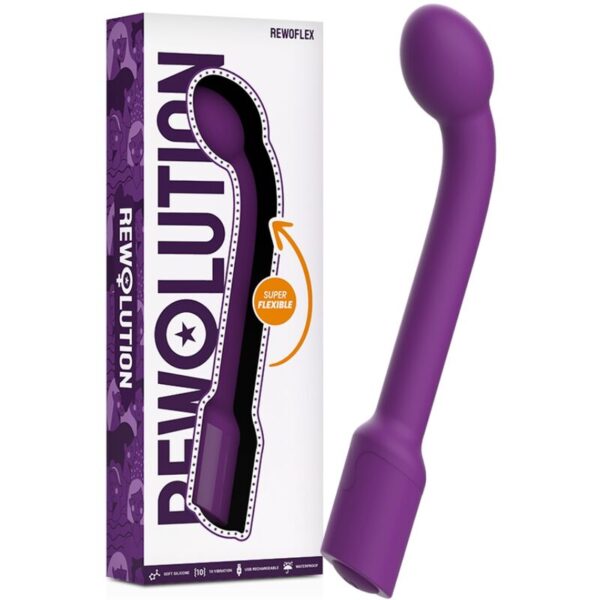 Rewolution Rewoflex — G-Spot Vibrator, Rechargeable — Classic Vibrators