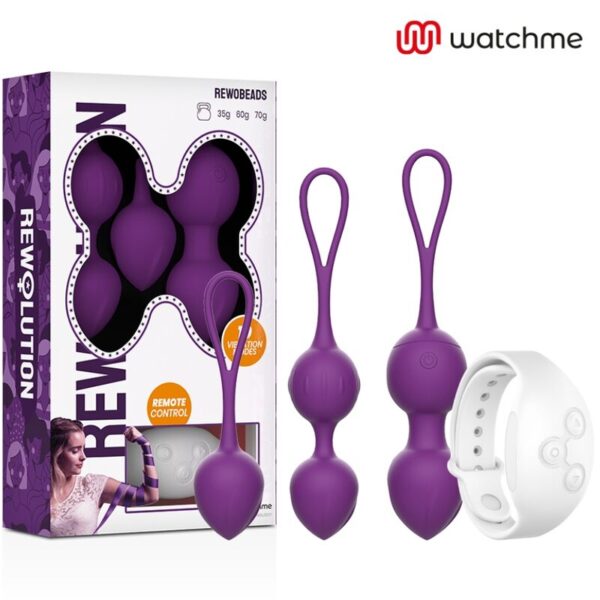 Rewolution Rewobeads — Vibrating Kegel Balls, Remote Control — Ben Wa Balls
