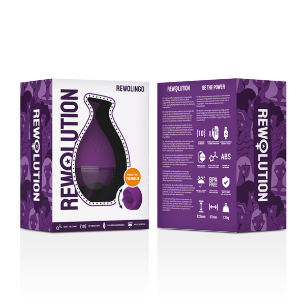 Rewolution Rewolingo — Tongue Vibrator, Rechargeable — Clitoral Stimulators — view 6