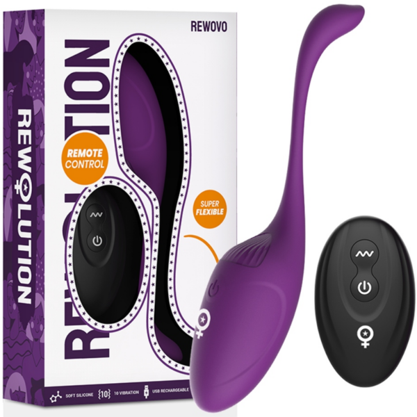 Rewolution Rewovo — Vibrating Egg, Remote Control — Remote Control Vibrators