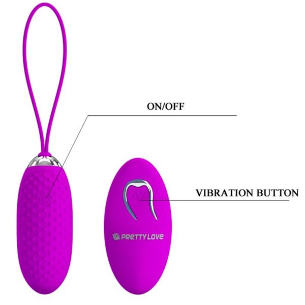 Pretty Love Joanna — Vibrating Egg, Remote Control — Clitoral Stimulators — view 5
