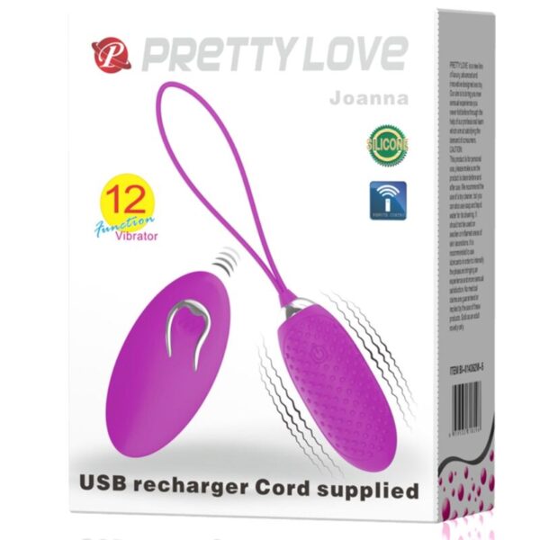 Pretty Love Joanna — Vibrating Egg, Remote Control — Clitoral Stimulators — view 7