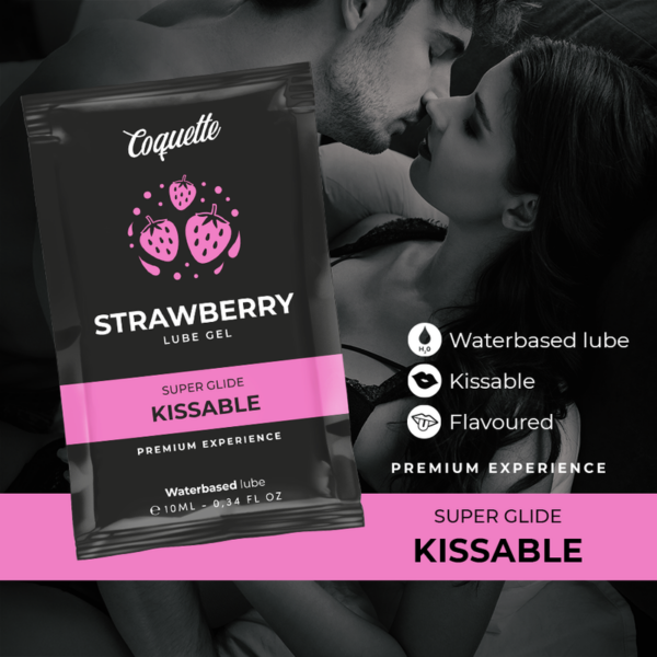 Coquette Pocket — Flavoured Lubricant, 10 ml, Strawberry — Flavored Lubricants — view 3
