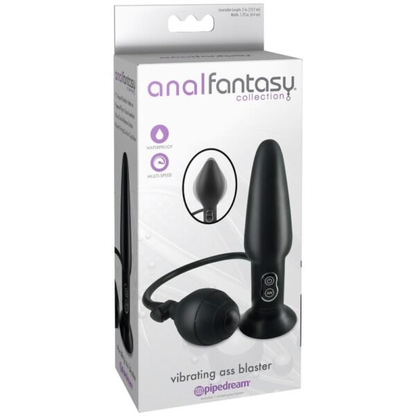 Anal Fantasy Ass Blaster — Vibrating Butt Plug, Suction Cup — view 4