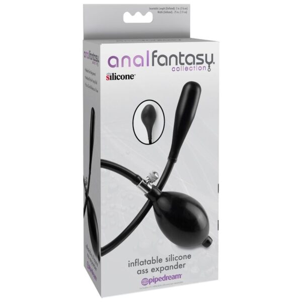 Anal Fantasy Ass Expander — Inflatable Butt Plug, Silicone — view 2