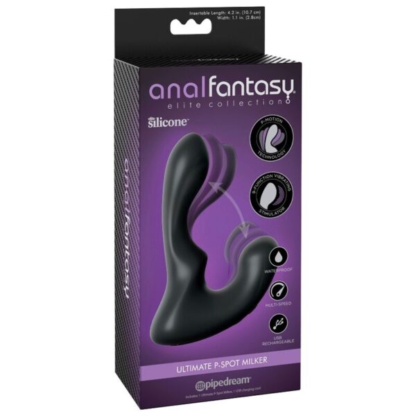 Anal Fantasy Elite Ultimate P-Spot Milker — Prostate Vibrator — view 3